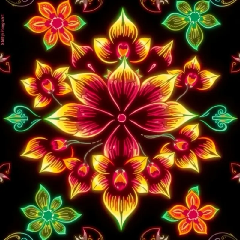 Neon Batik